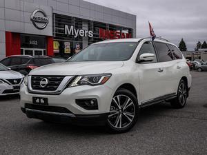  Nissan Pathfinder PLATINUM 4WD LEATHER, MOONROOF,