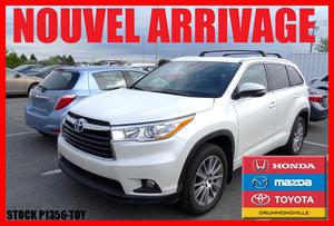  Toyota Highlander XLE BLANC/CUIR NOIR