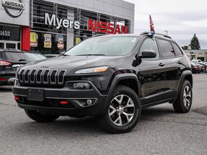  Jeep Cherokee 4x4 Trailhawk leather, heated and cooling