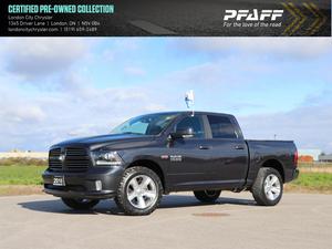  Ram  Sport 4x4, Remote Start, Backup Cam