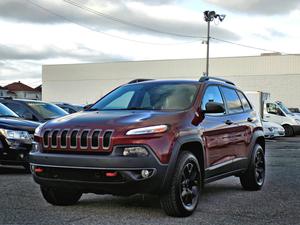  Jeep Cherokee TRAILHAWK *CUIR*ANGLE MORT*PLAN OR 5ANS/