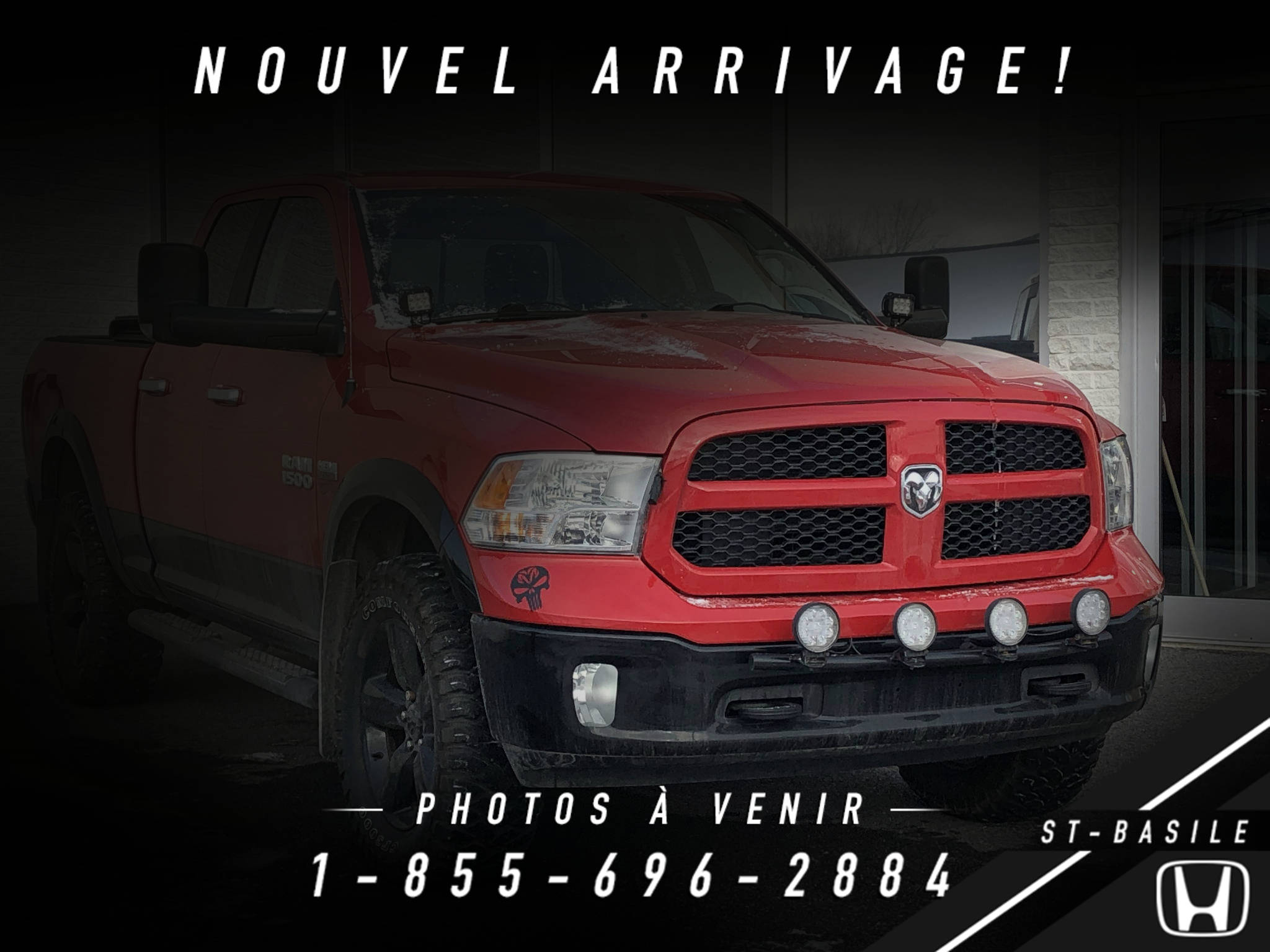  Ram  SPORT + QUAD CAB + 20 '' + BOÎTE 6'4 !!!