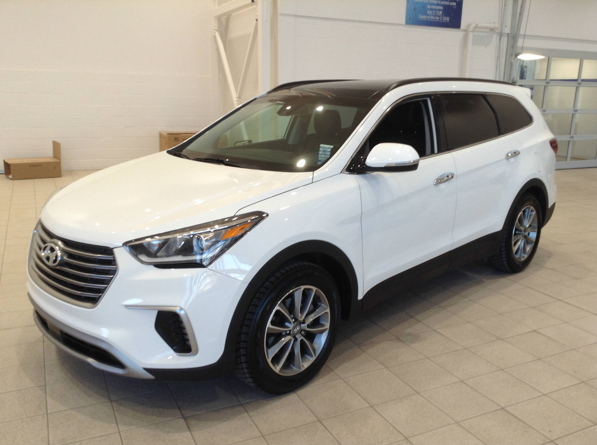  Hyundai Santa Fe XL AWD LUX 7 PLACES CUIR TOIT PANO