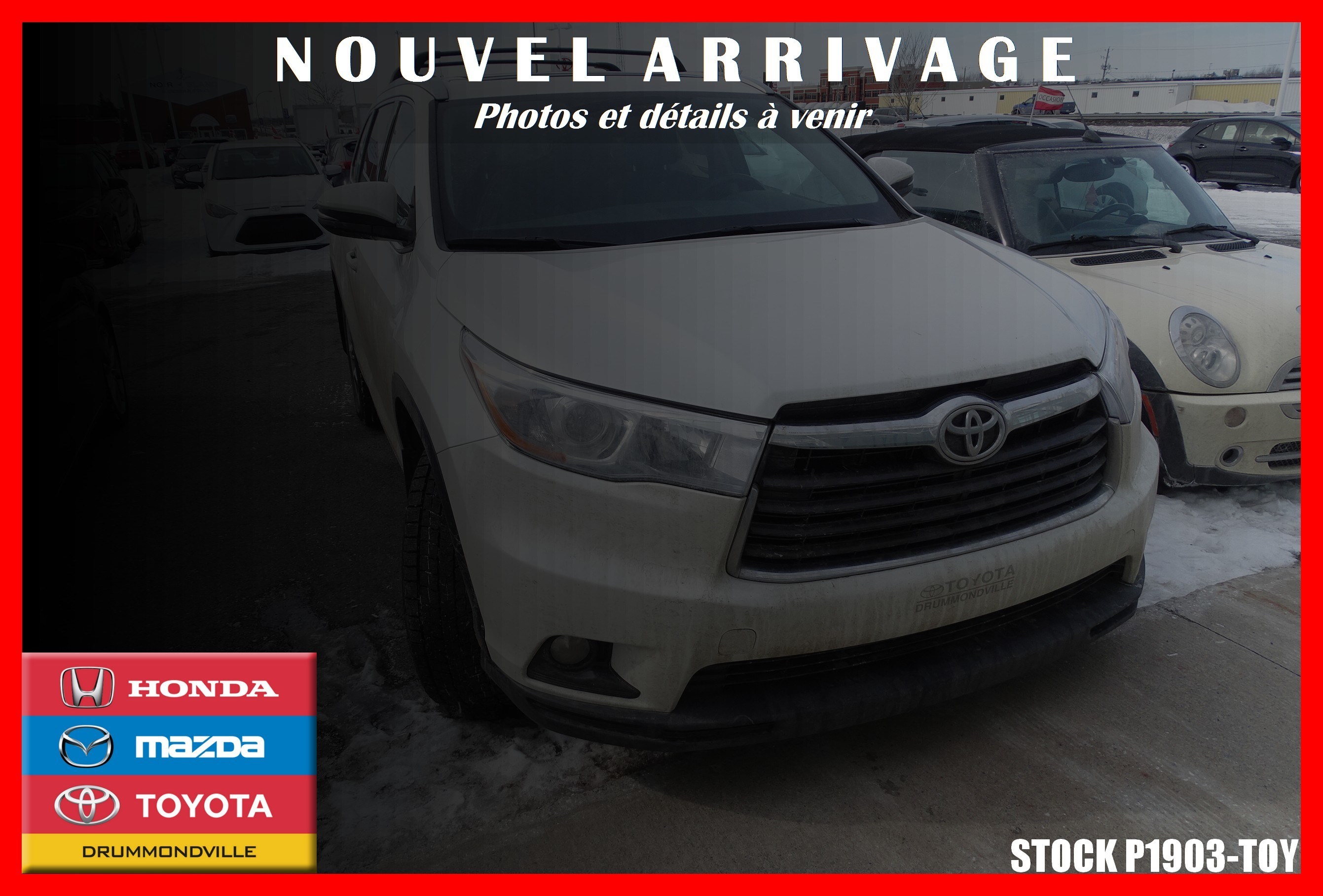  Toyota Highlander LTD GPS CUIR TOIT