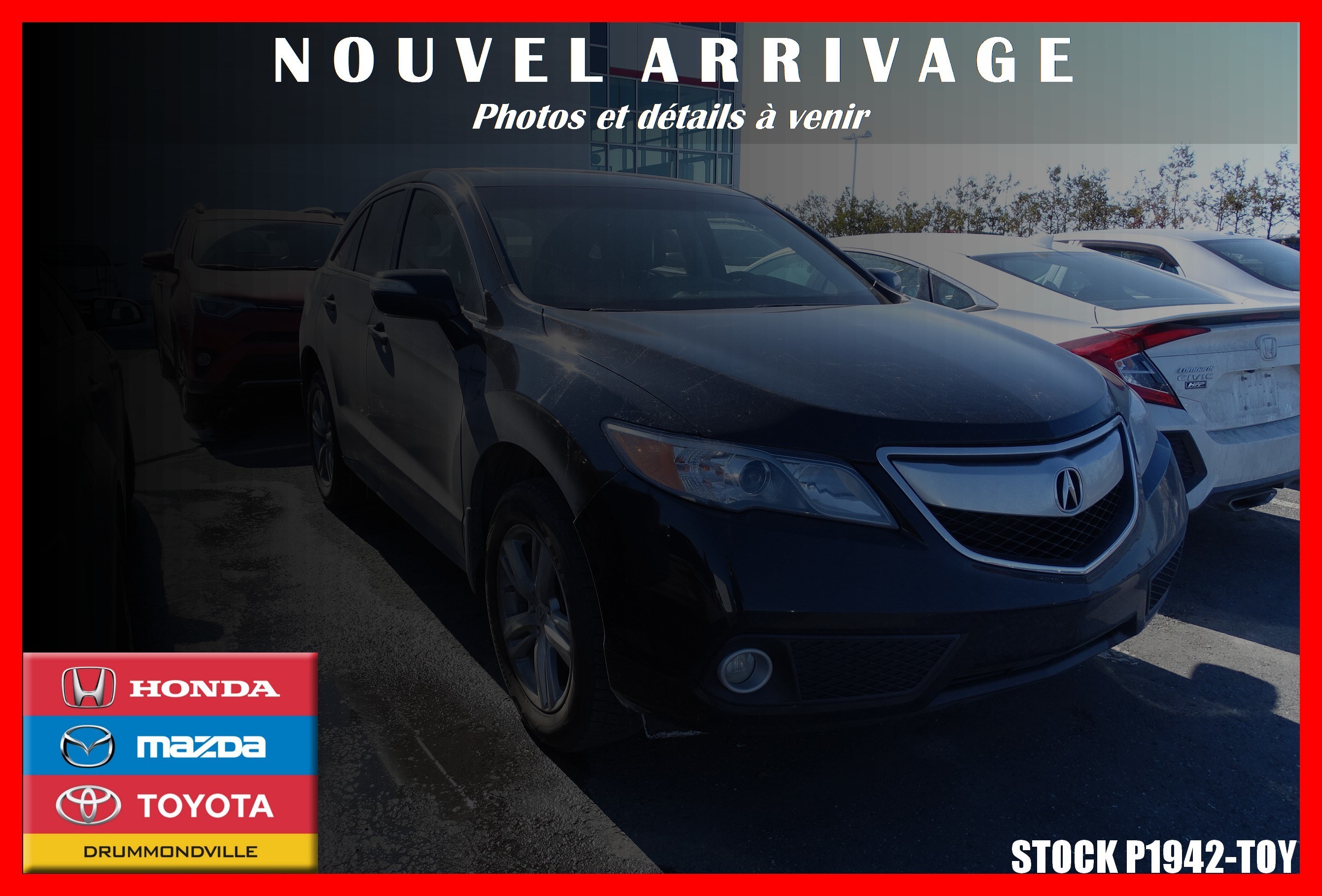  Acura RDX TECH. PACKAGE CUIR