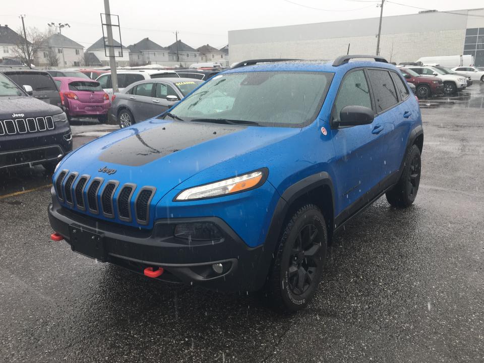  Jeep Cherokee TRAILHAWK *CUIR*TOIT*GPS*PLAN OR 5ANS/10