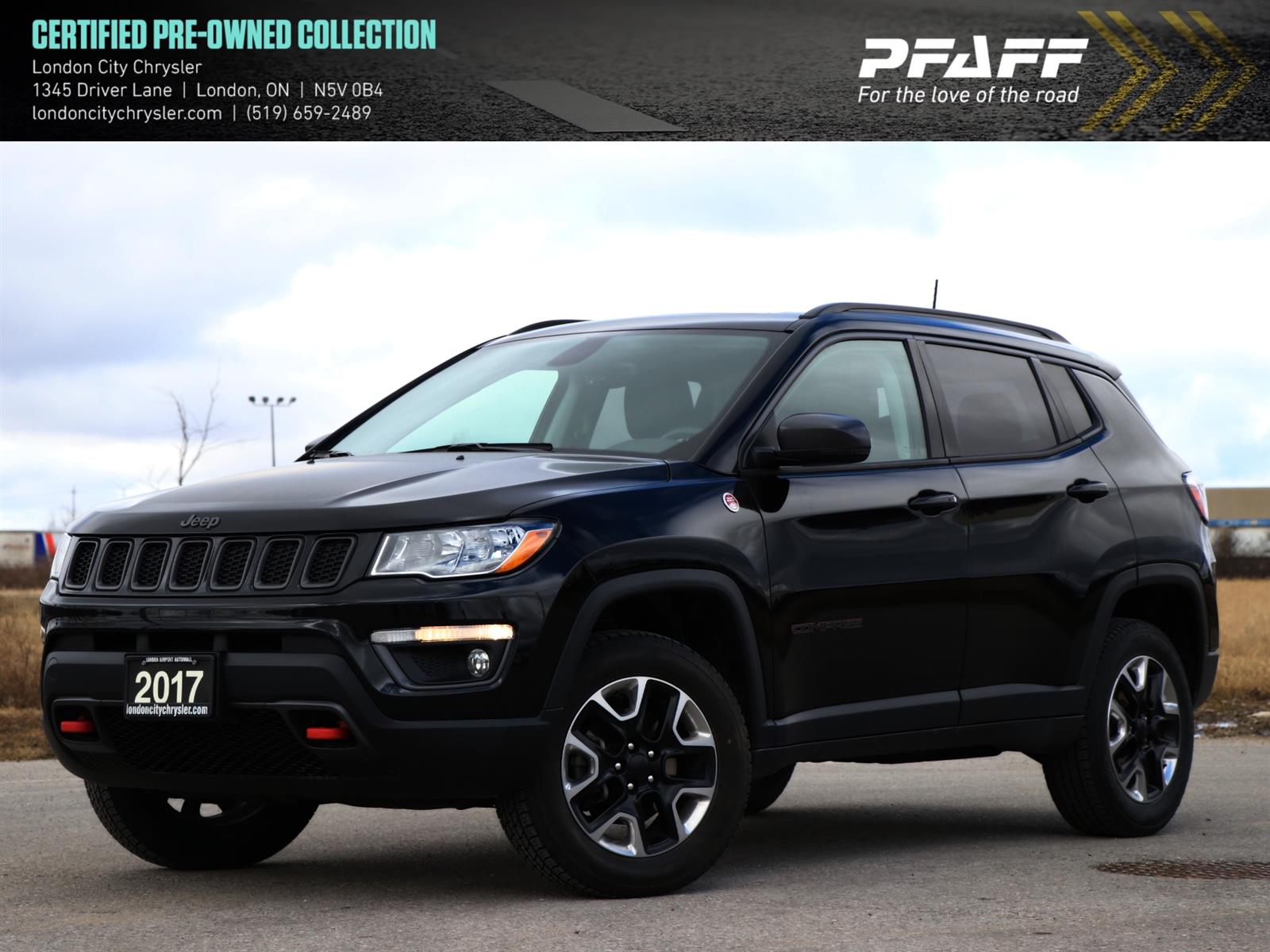  Jeep Compass TRAILHAWK! APPLE CARPLAY! UCONNECT!