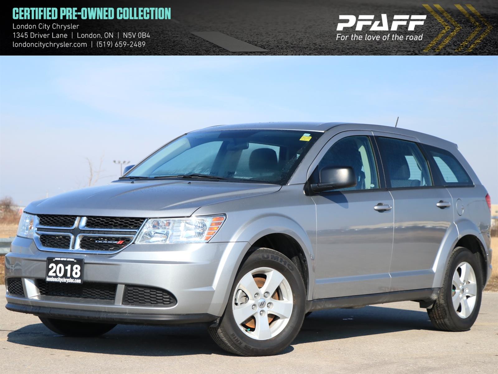  Dodge Journey SE! Uconnect, 4.3 Touchscreen Display!!
