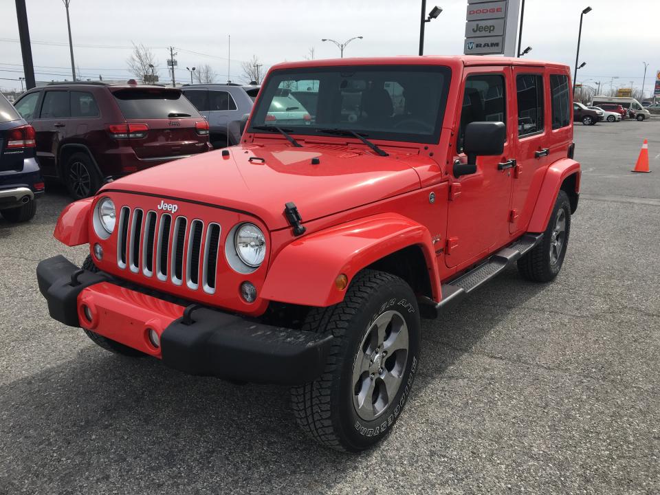  Jeep Wrangler UNLIMITED SAHARA *CUIR*TOIT ROUGE