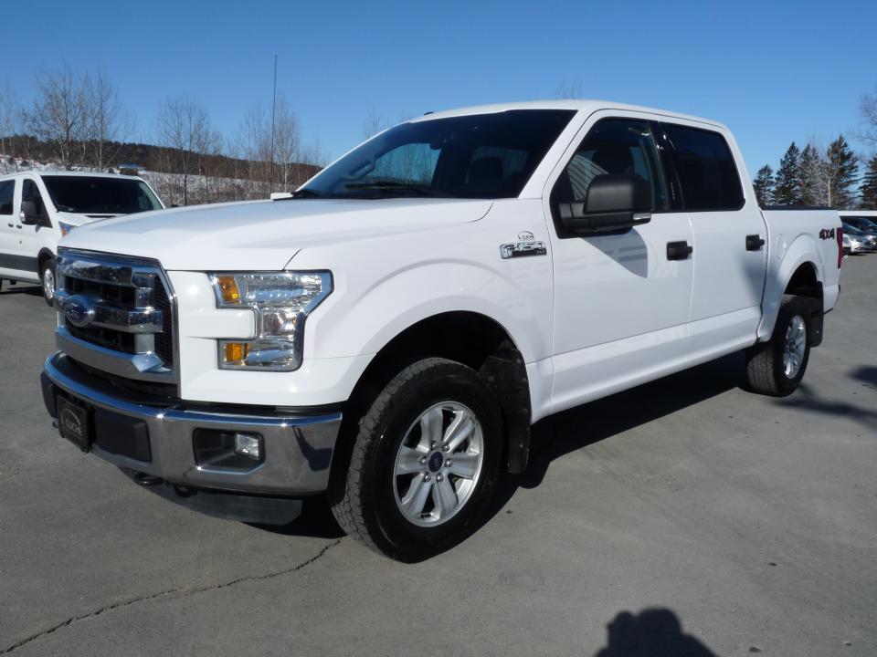  Ford F-150 XLT V8 5.0L, CREW, 4X4, JAMAIS ACCIDENTÉ