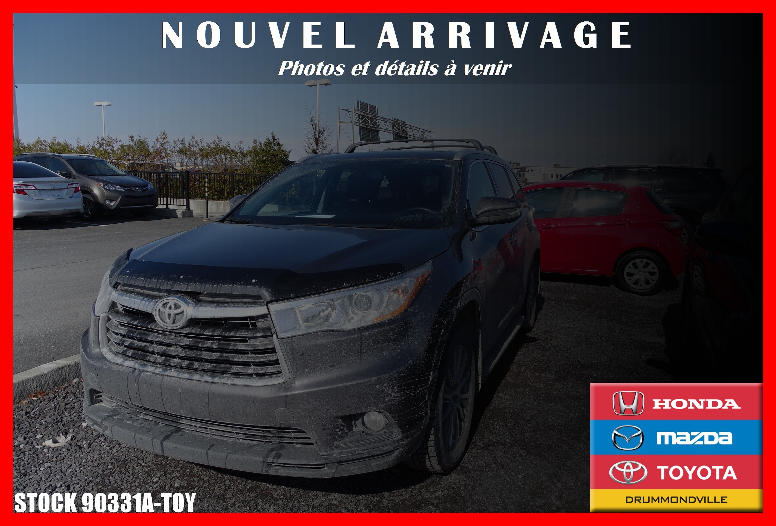  Toyota Highlander XLE INTéGRALE CUIR