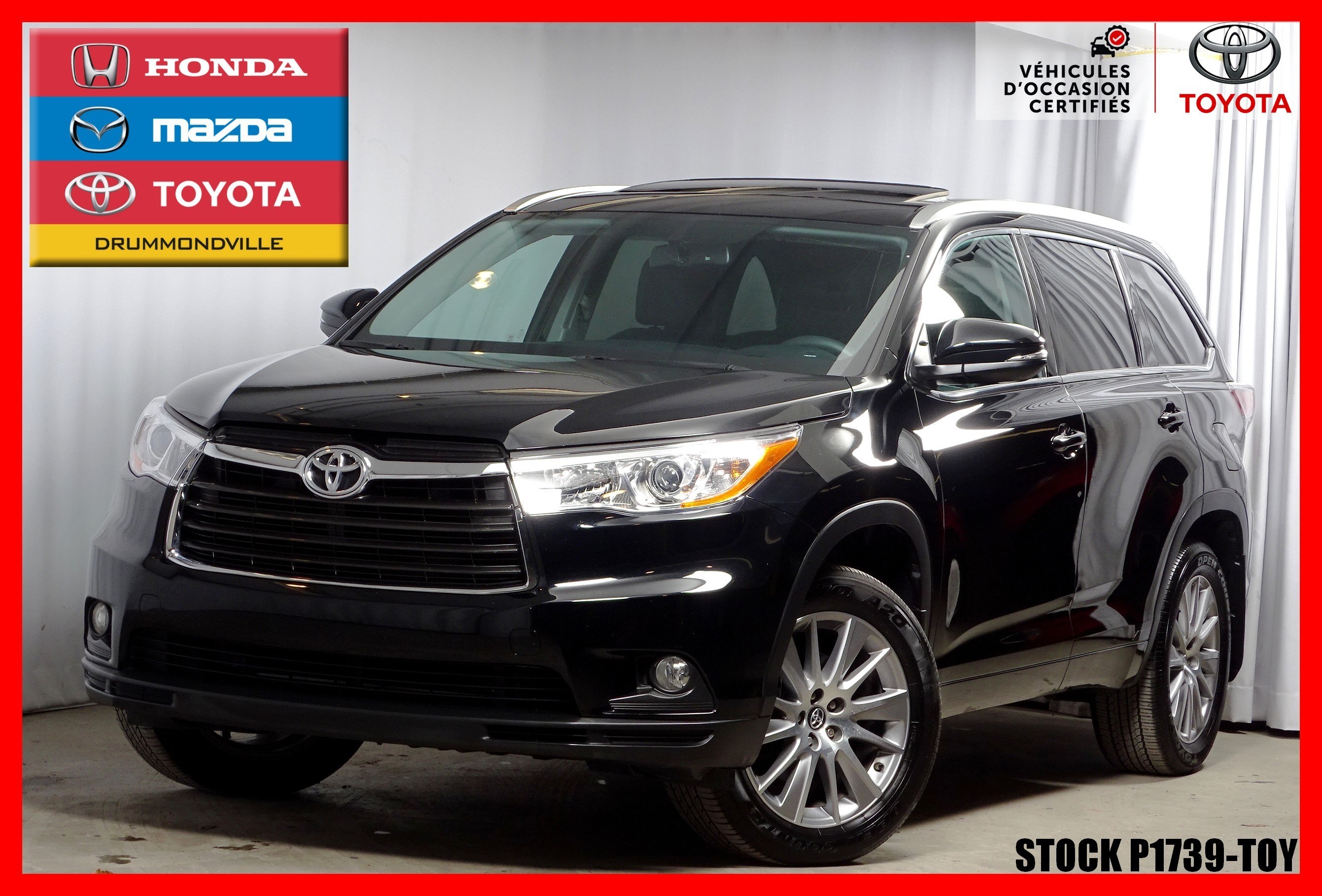  Toyota Highlander XLE CUIR T.OUVRANT