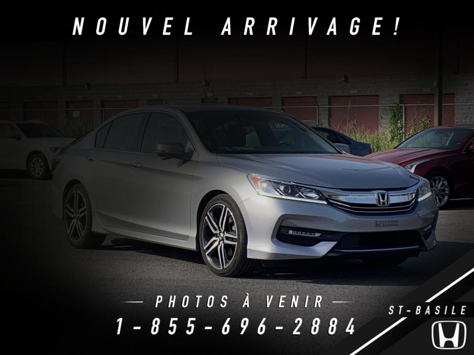  Honda Accord SPORT+ SENSING + UN PROPRIETAIRE + WOW!!