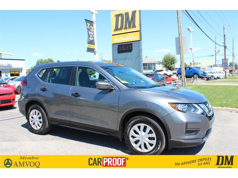  Nissan Rogue S CAMERA SIEGES CH