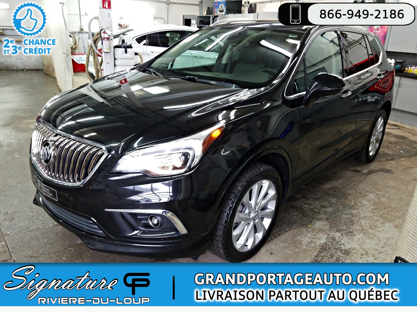  Buick Envision AWD CUIR TOIT BOSE CAMERA *COMME NEUF*