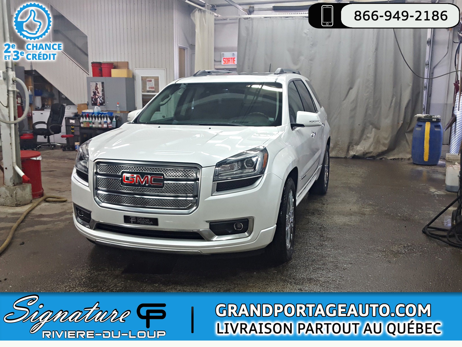  GMC Acadia DENALI AWD CUIR TOIT NAV *SIèGES VENTILé