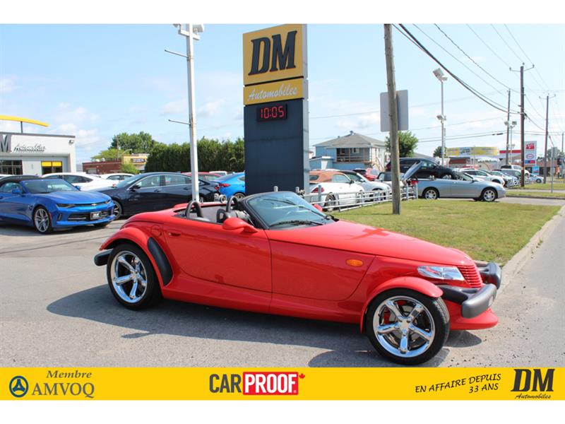  Plymouth Prowler 2DR ROADSTER CUIR