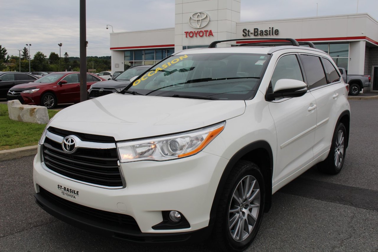  Toyota Highlander XLE AWD CUIR TOIT