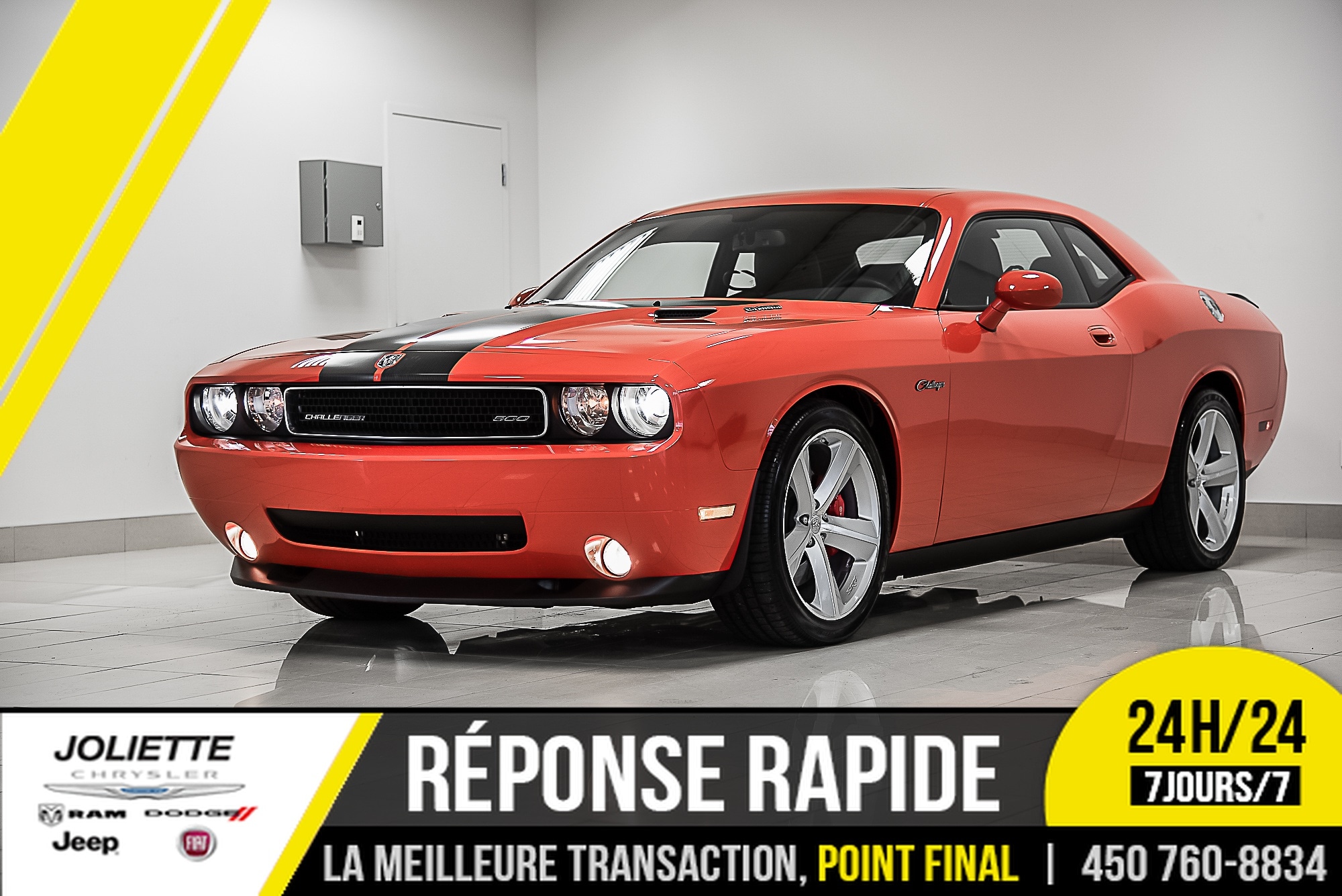  Dodge Challenger SRT8, PREMIèRE