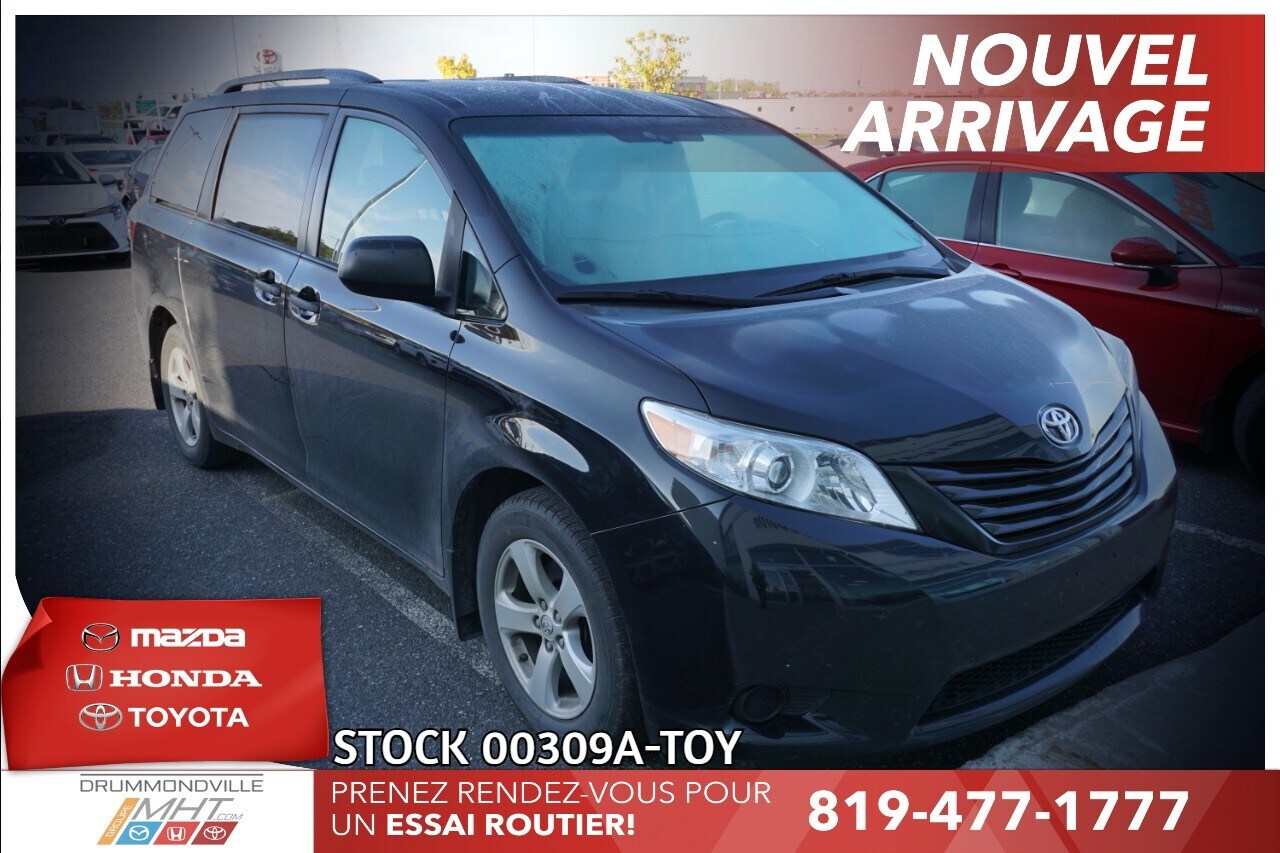  Toyota Sienna 7 PASSAGERS CAM