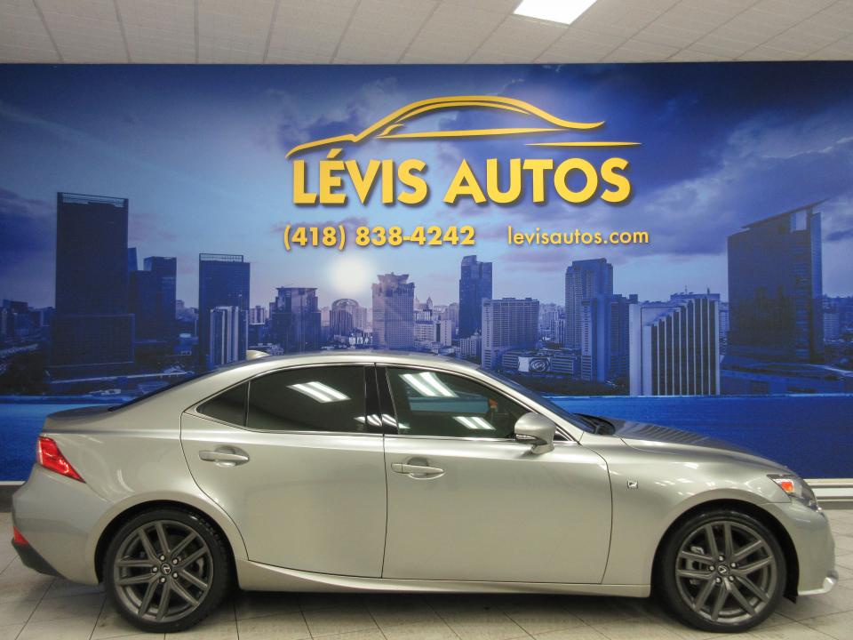  Lexus IS250 F-SPORT AWD CUIR MAGS 18 POUCES  KM