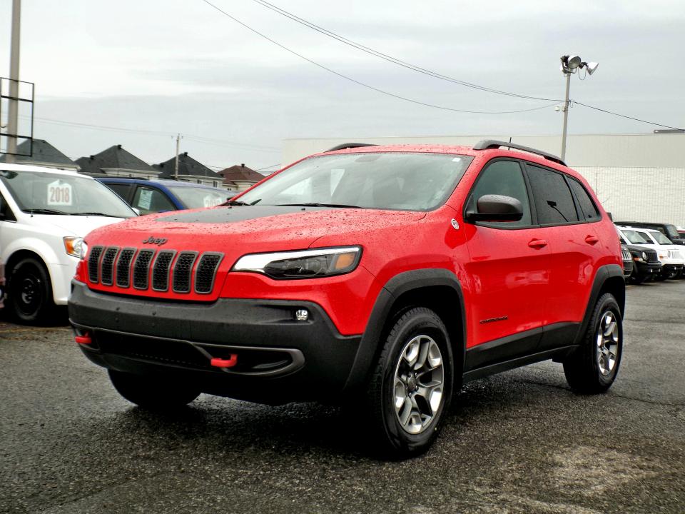  Jeep Cherokee TRAILHAWK 4X4 *V6*GPS*ANGLE MORT*HITCH*