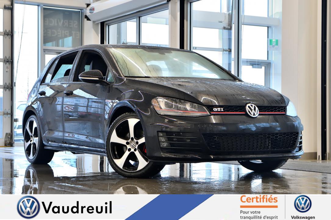  Volkswagen Golf GTI AUTOBAHN * CUIR * FENDER * 18 PO