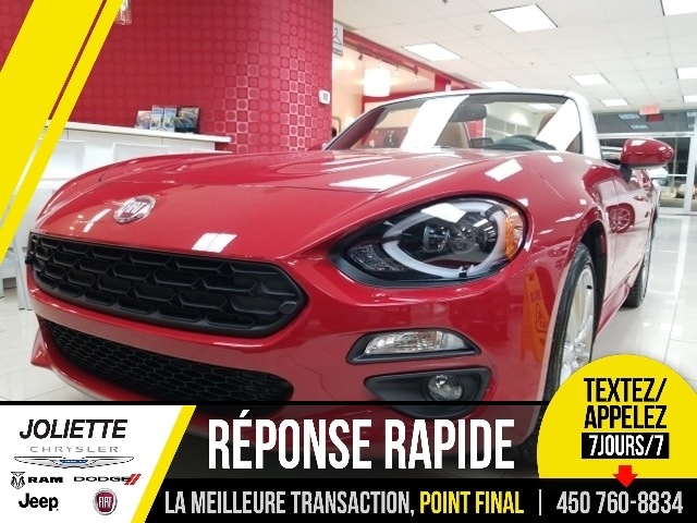  Fiat 124 Spider LUSSO GPS T.éQUIPé