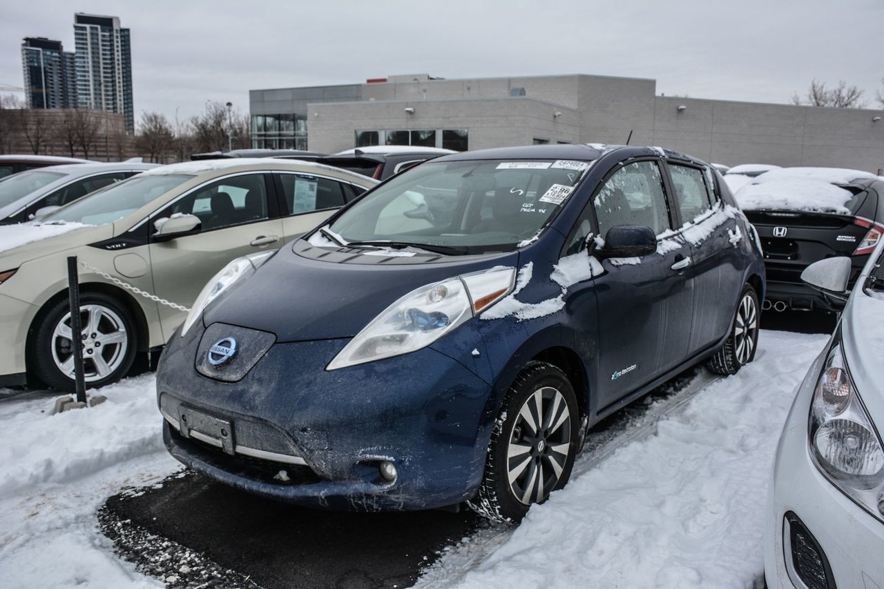  Nissan Leaf SL CUIR CHARGE