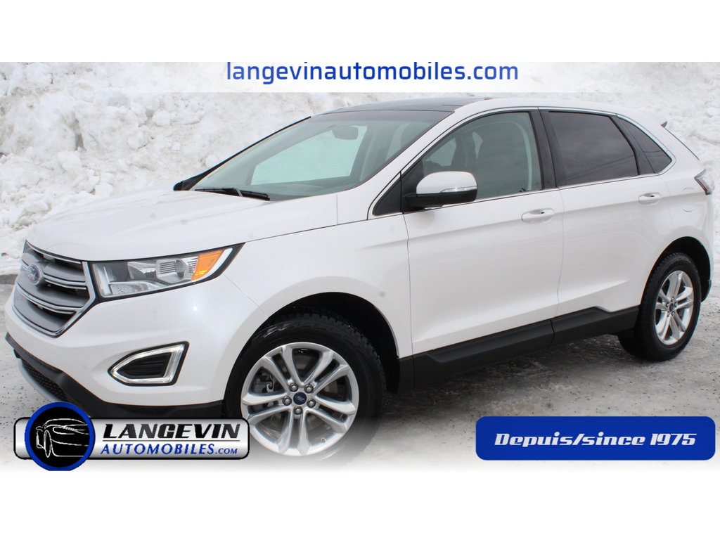  Ford Edge SEL/CUIR/GPS/AWD/TOI