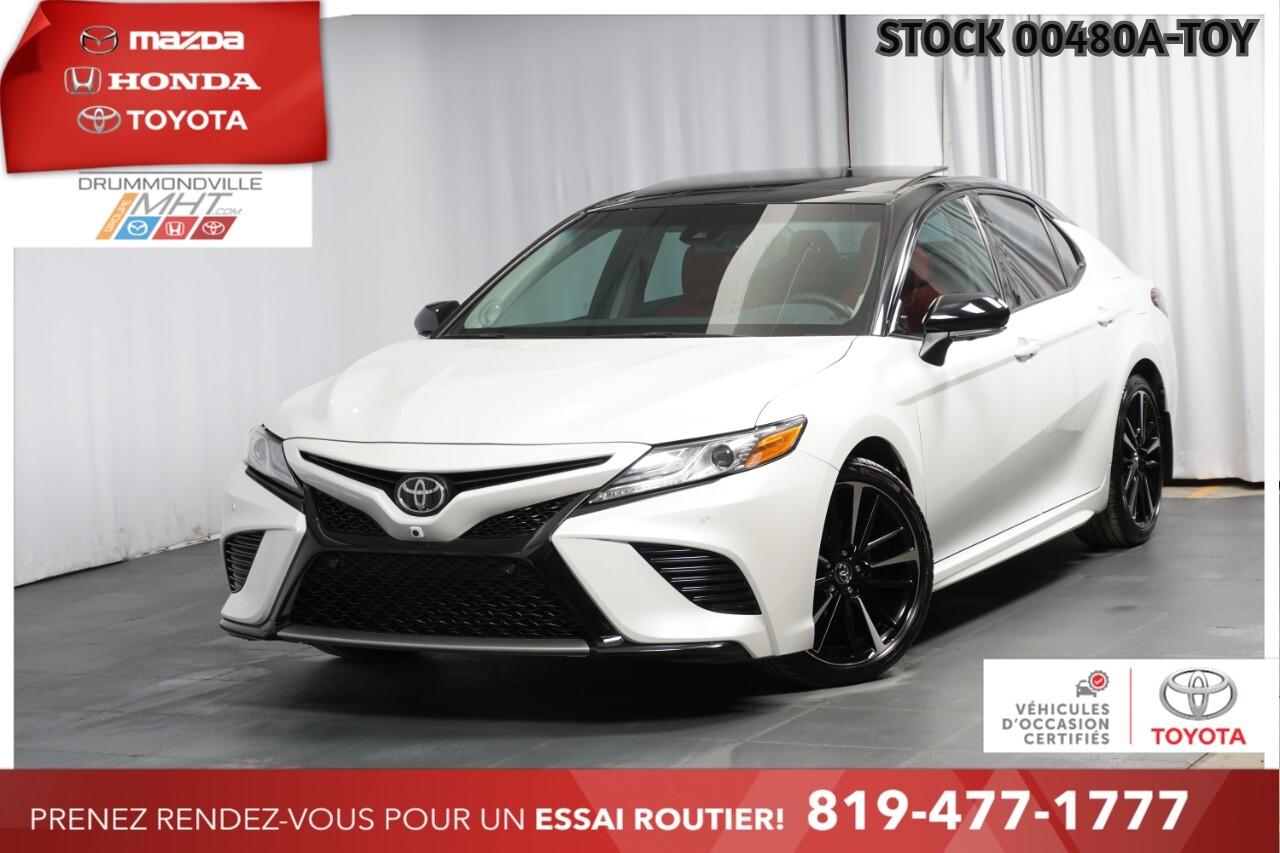  Toyota Camry XSE V6 |CUIR ROUGE